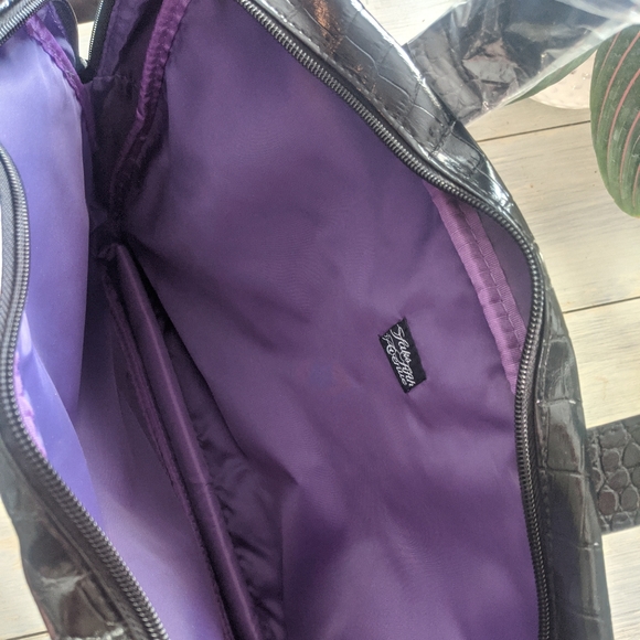 Saks Fifth Avenue black textured tote - Picture 4 of 4